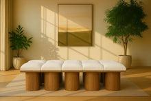 Load image into Gallery viewer, Pavilion - 10 Piece Modular Bench With Brown Base
