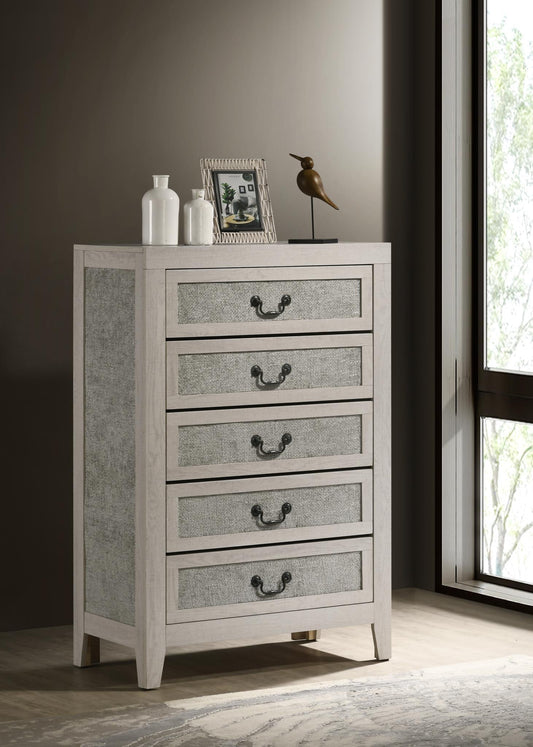 B505 - Nightstand - Off White