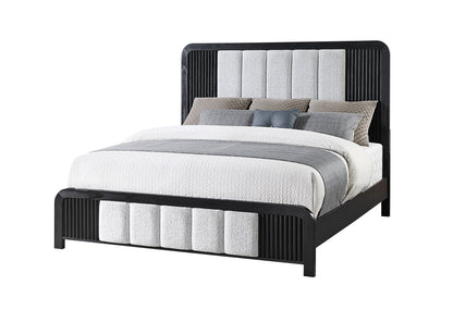 Beckett - King Upholstered Bed - Black