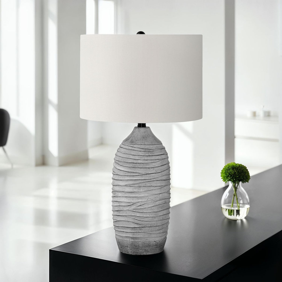Lighting, Table Lamp Modern - Gray - Ego Home Furniture