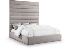 Load image into Gallery viewer, Adam - Linen Fabric Bed With 89" Headboard

