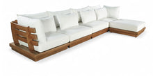 Load image into Gallery viewer, Mirella - 5 Piece Water Resistant Fabric Upholstered Outdoor Patio Modular Sectional
