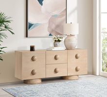 Load image into Gallery viewer, Bubble - Rubberwood with Oak Veneer Sideboard / Buffet
