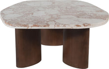 Load image into Gallery viewer, Puglia - Marble Top And Oak Wood Base Table
