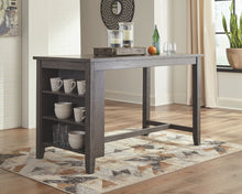 Load image into Gallery viewer, Caitbrook - Rectangular Dining Room Counter Table - Gray

