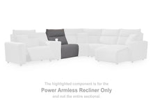 Load image into Gallery viewer, Modmax II - Power Armless Recliner With Adjustable Headrest - Salt And Pepper
