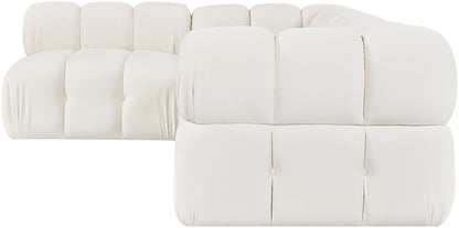 Orin - Fabric Velvet 4 Piece Modular Sectional