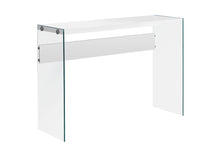 Load image into Gallery viewer, Accent Console Table For Entryway, Glossy Spacious Surface
