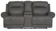 Load image into Gallery viewer, Austere Reclining Loveseat with Console image

