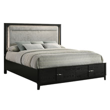 Load image into Gallery viewer, Opel - Storage Bed With LED Headboard

