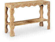 Load image into Gallery viewer, Vassa - Burl Veneer Console Table
