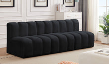 Load image into Gallery viewer, Arc - Velvet 3 Piece Modular Straight Sofa
