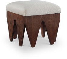 Load image into Gallery viewer, Altair - Fabric Bench - Dark Brown Base
