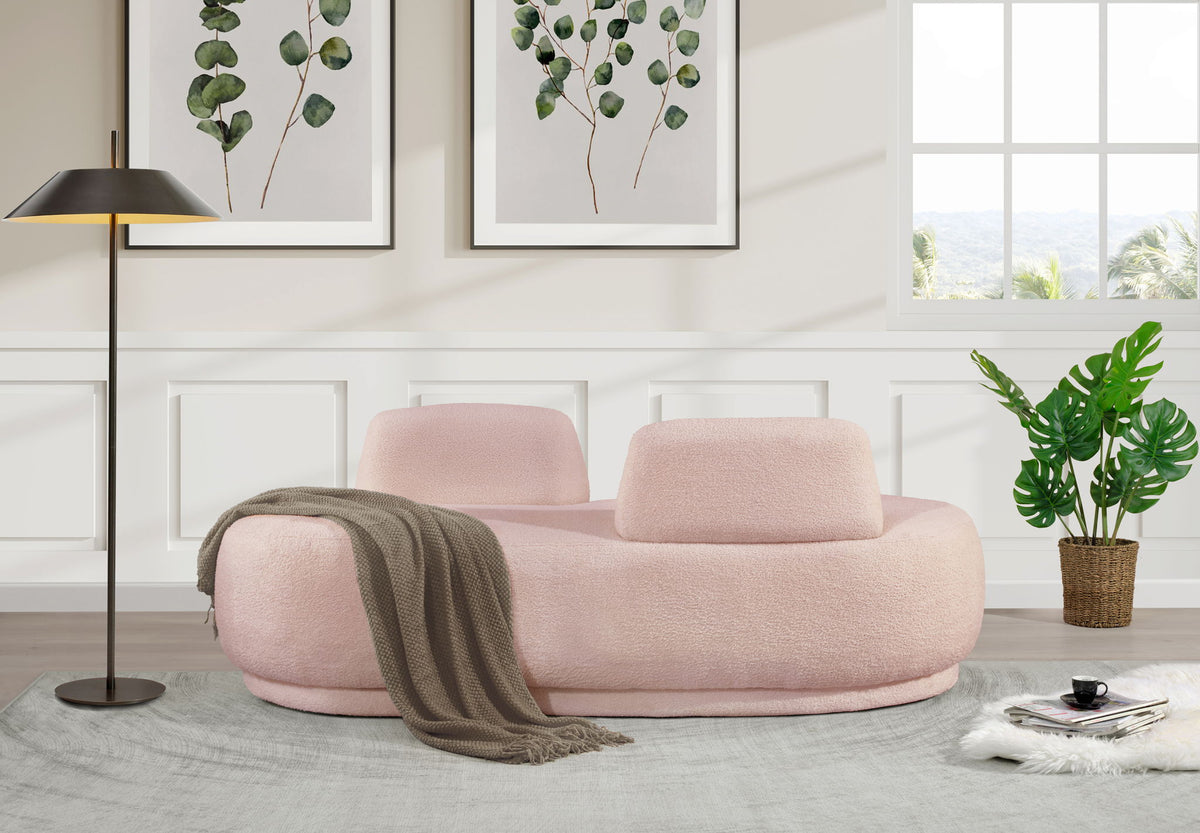 Argyle - Teddy Fabric Chaise / Loveseat