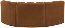Load image into Gallery viewer, Arc - Velvet 3 Piece Modular U-Shaped Sofa - Saddle
