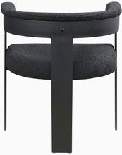 Load image into Gallery viewer, Romeo - Boucle Dining Chair With Black Base (Set of 2)
