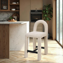 Load image into Gallery viewer, Amari - Chenille Fabric Stool
