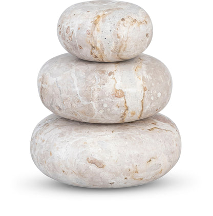 Pumpkin - 3 Piece Marble Decorative Object