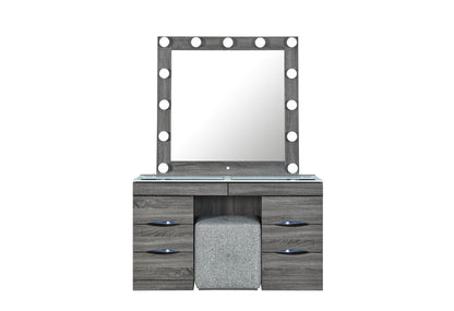 Lexi - Vanity With Speaker - Brown