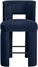 Load image into Gallery viewer, Zuno - Velvet Performance Fabric Upholstered Counter Stool (Set of 2)
