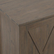 Load image into Gallery viewer, Ela - Sideboard With Wine Storage - Smoky Brown
