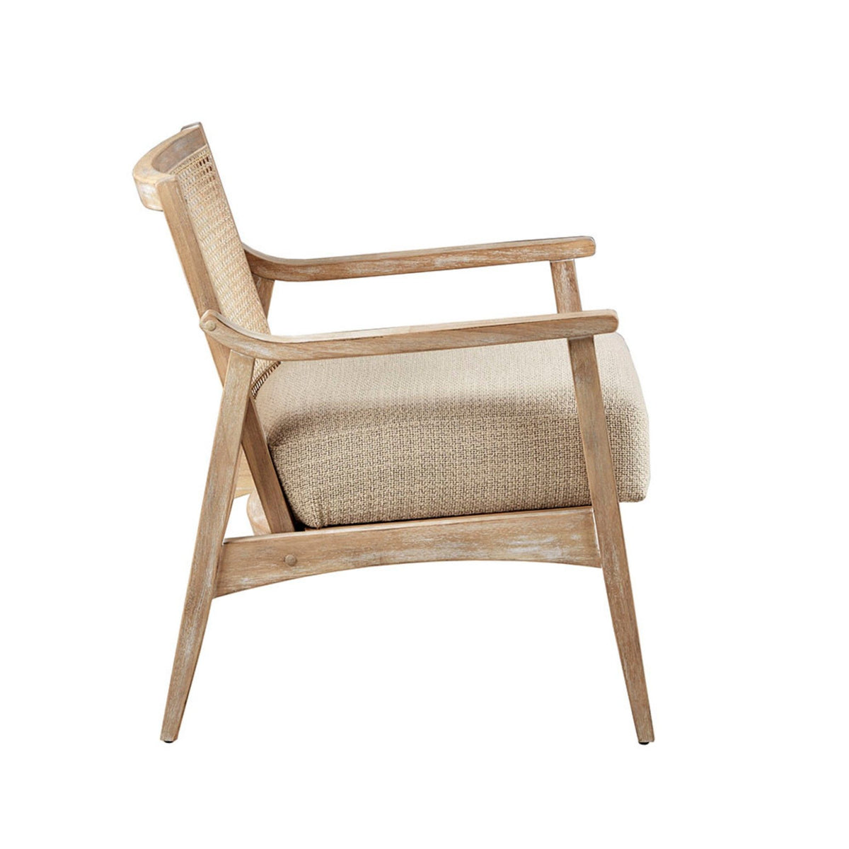 Chair With Upholstered Seat - Light Brown - Ego Home Furniture