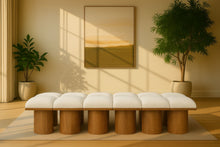 Load image into Gallery viewer, Pavilion - 12 Piece Modular Bench With Brown Base
