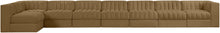 Load image into Gallery viewer, Rummi - Velvet Performance Fabric Upholstered 8 Piece Modular Sectional, L-Shaped (Right)

