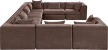Load image into Gallery viewer, Stellar - 8 Piece Chenille Fabric Upholstered Modular Sectional
