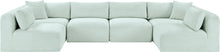 Load image into Gallery viewer, Shaggy - 6 Piece Modular U-Shaped Armless Sectional
