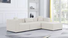 Load image into Gallery viewer, Cube - Linen 4 Piece Modular Sectional With Chaise
