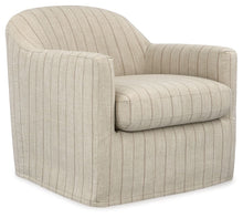 Load image into Gallery viewer, Valwick - Swivel Accent Chair - Cream / Brown
