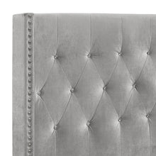 Load image into Gallery viewer, Huxley - 4/6 Full Headboard, Footboard And Slats - Gray
