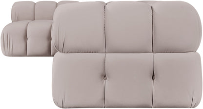 Orin - Velvet 5 Piece Modular Sectional
