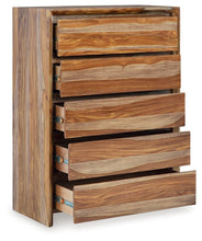 Load image into Gallery viewer, Dressonni - Five Drawer Chest - Brown
