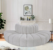 Load image into Gallery viewer, Arc - Boucle Fabric 4 Piece Modular Sofa

