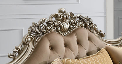 U197 - Traditional Loveseat - Brown