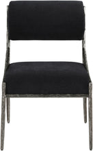 Load image into Gallery viewer, Bastille - Upholstered Dining Side Chair (Set of 2) - Silver Frame
