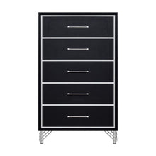 Load image into Gallery viewer, Ava - 5 Drawer Chest - Ebony
