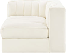Load image into Gallery viewer, Rummi - Velvet Performance Fabric Upholstered Modular Corner Chair
