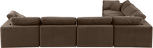 Load image into Gallery viewer, Comfy - 6 Piece Velvet Modular Corner Sectional
