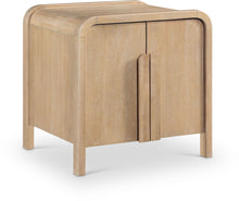 Load image into Gallery viewer, Harmony - Oak Veneer And Solid Wood Night Stand
