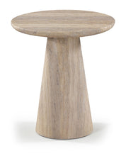 Load image into Gallery viewer, Cassino - Concrete Indoor/Outdoor End Table - Travertine
