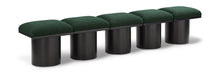 Load image into Gallery viewer, Pavilion - 5 Piece Modular Bench With Black Base
