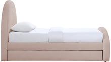 Load image into Gallery viewer, Andaz - Chenille Fabric Upholstered Trundle Bed
