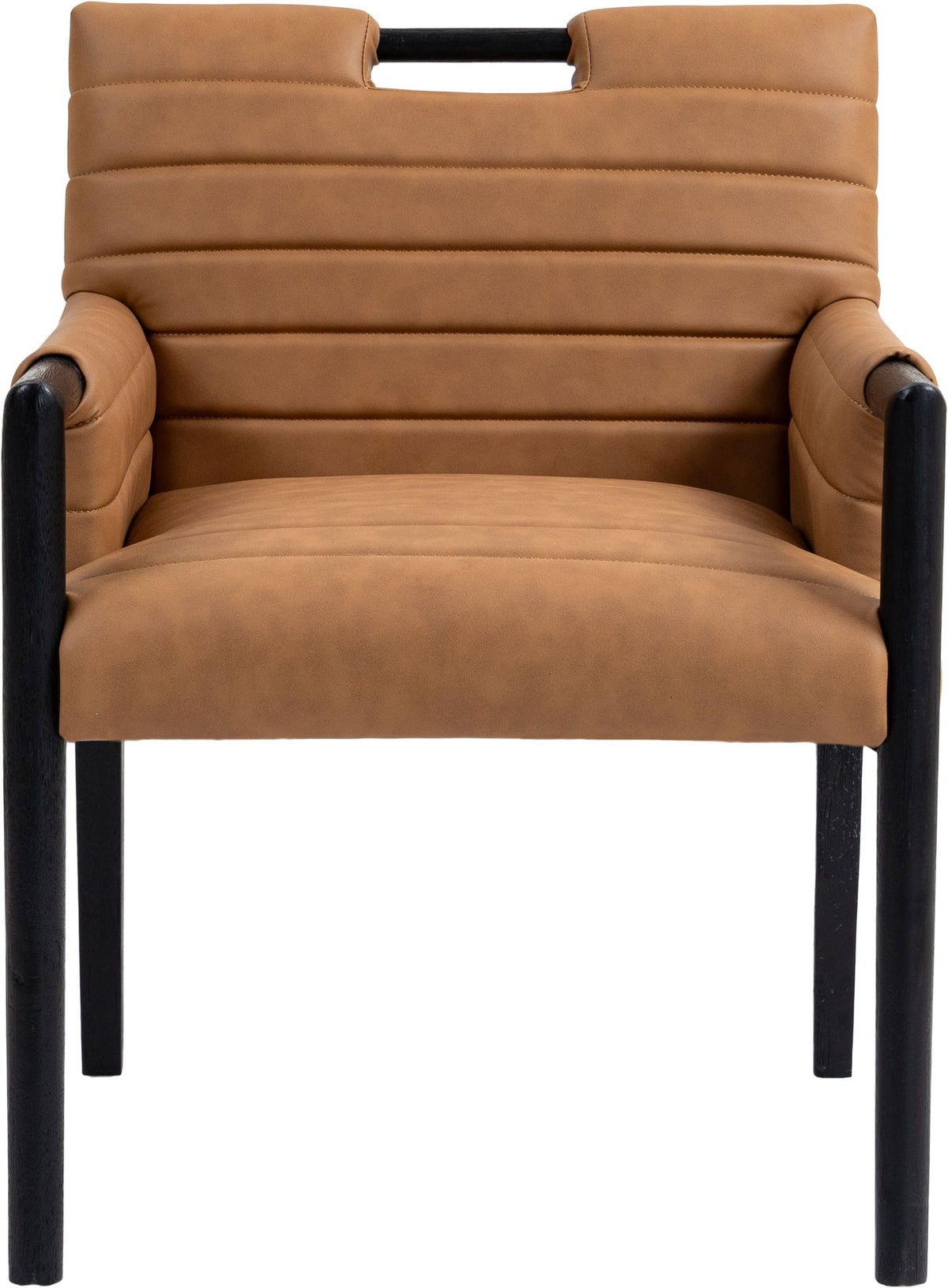 Aimee - Dining Arm Chair - Black Legs