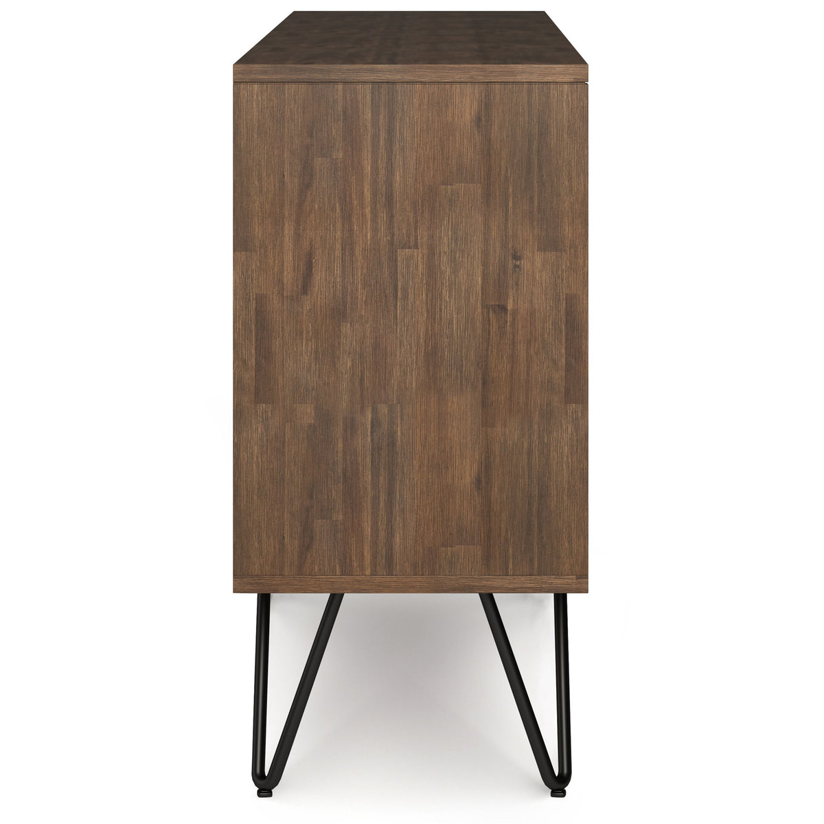 Chase - Low Bookcase - Rustic Natural Aged Brown - Ego Home Furniture