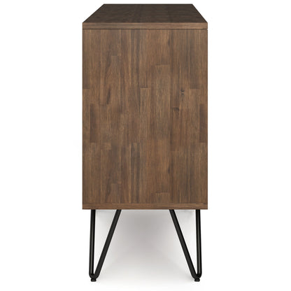 Chase - Low Bookcase - Rustic Natural Aged Brown - Ego Home Furniture