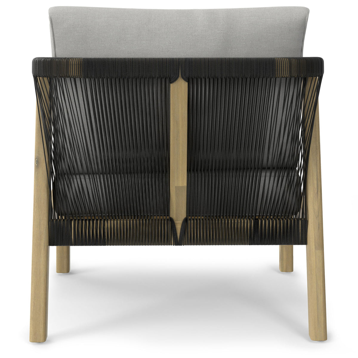 Palmetto - Outdoor Conversation Chair (Set of 2) - Silver - Ego Home Furniture