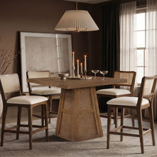 Load image into Gallery viewer, Fenwick - Cane Oak Veneer And Solid Wood Dining Table
